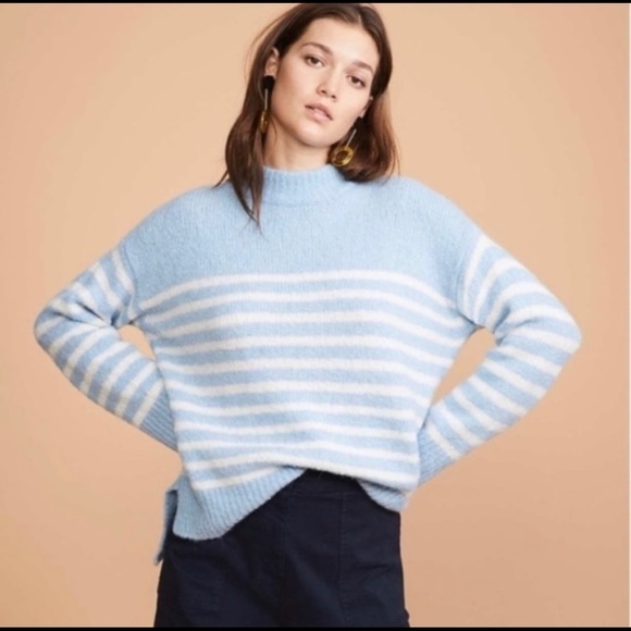 NWOT Lou & Grey striped sweater - Picture 2 of 5